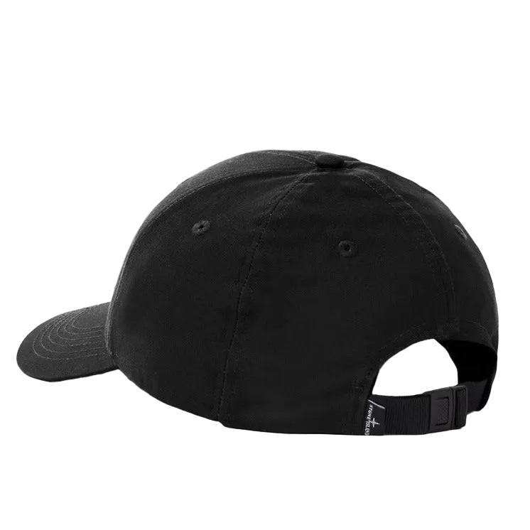 Stone Island Compass Black Baseball Cap